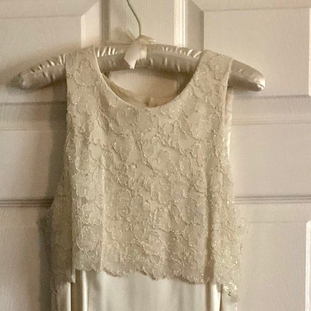 Prom open back floor length dress